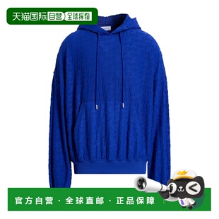 潮奢 off-white 男士 连帽运动衫 blue蓝色 舒适时尚