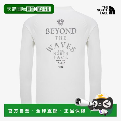 THE NORTH FACE M'S SURF RASHGUARD ZIP UP 冲浪防晒衣北面户外