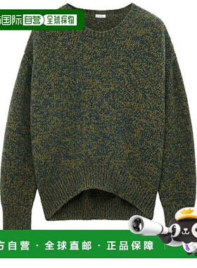 LOEWE 女士针织毛衣 S540Y14KDS8426 SS2024 黑色 Trompe l'oeil