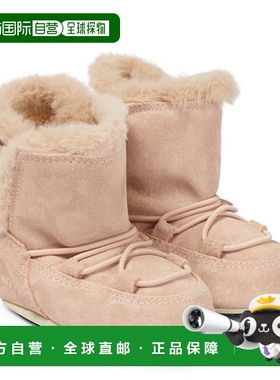 1h可退 潮奢 moon boot 月亮靴 婴儿 Crib 绒面革雪地靴童鞋 0040