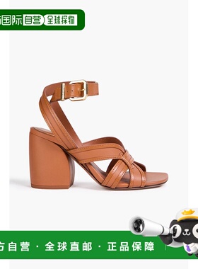 1h可退 潮奢 ZIMMERMANN 女士 精饰皮质凉鞋 5103S24AV