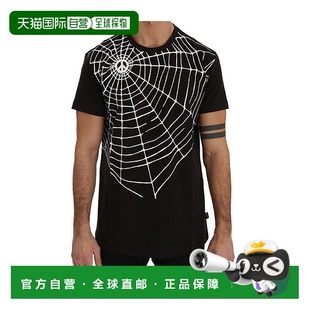 T恤 男士 M444403M3448C74 SS2021 徽标细节 1h可退 黑色 MOSCHINO