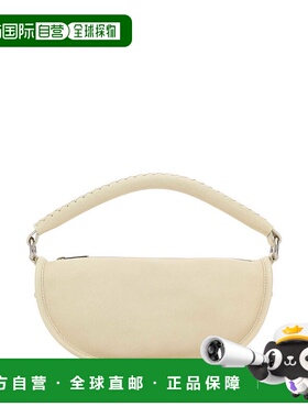 BURBERRY 女士手提包 8109117B7348 SS2025 白色 Ivory leather h