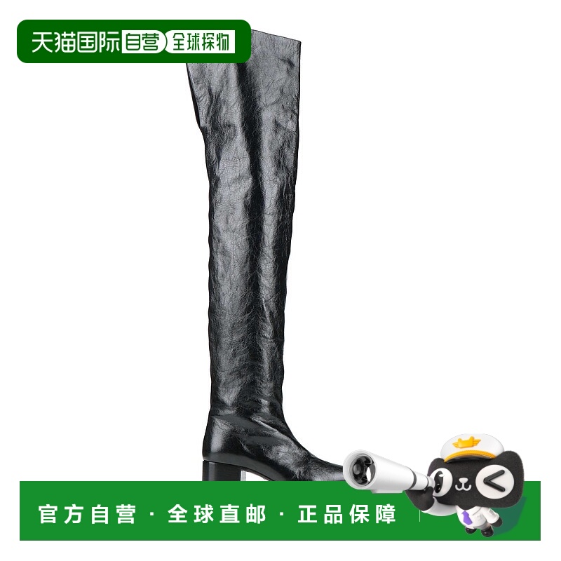 1h可退 潮奢 KHAITE 女士 靴子 black黑色 舒适时尚