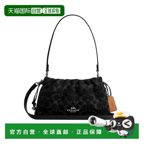 COACH 奥莱款FAYE 女士LOGO老花单肩斜挎手提包 CDB93蔻驰斜挎包