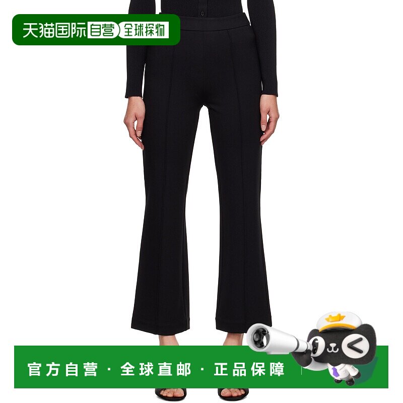 1h可退 潮奢 Staud 女士 黑色 Knack 长裤 466320BLK