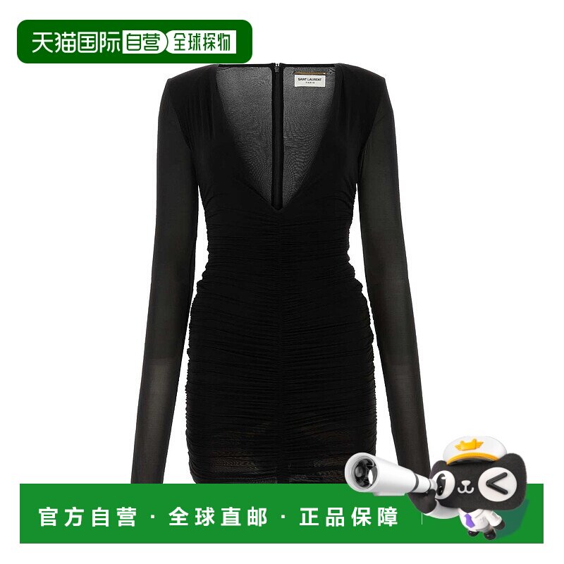 SAINT LAURENT 女士半身裙 732870Y5G891000 AW2023包臀裙