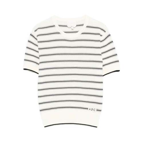 A.P.C. 女士T恤 COHLPF23461TAT SS2026 花色短袖 T-shirt Cotton