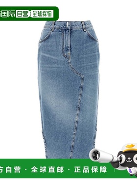 GIVENCHY 女士半身裙 BW40TJ5Y9T452 SS2024 蓝色包臀裙