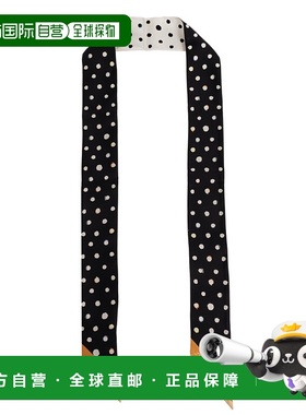 FENDI 女士围巾 FXT011AWEYF0ZE7 CO 黑色 Silk scarf