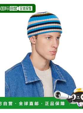 MARNI 男士帽子 CLZC0169Q0UFW620MXB52 AW2025 蓝色针织帽