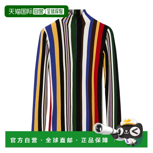 1h可退 奢淘 Loewe 条纹高领上衣 女 LOEFQ73J长袖