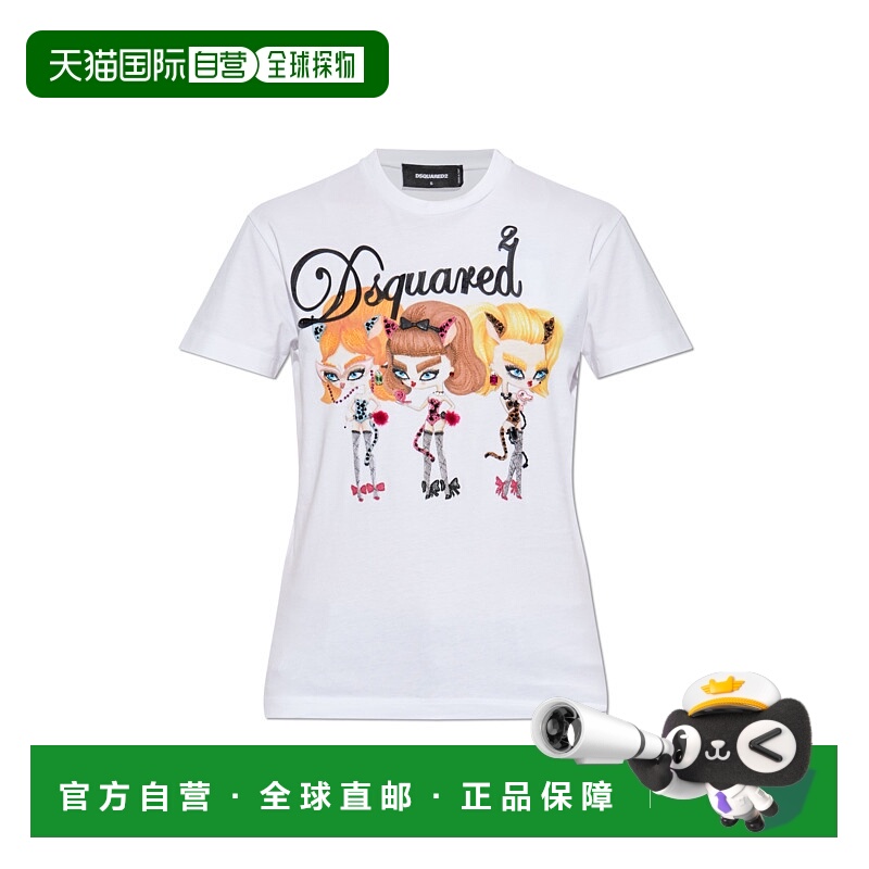 DSQUARED2 女士T恤 S72GD0601D20020100 AW2025