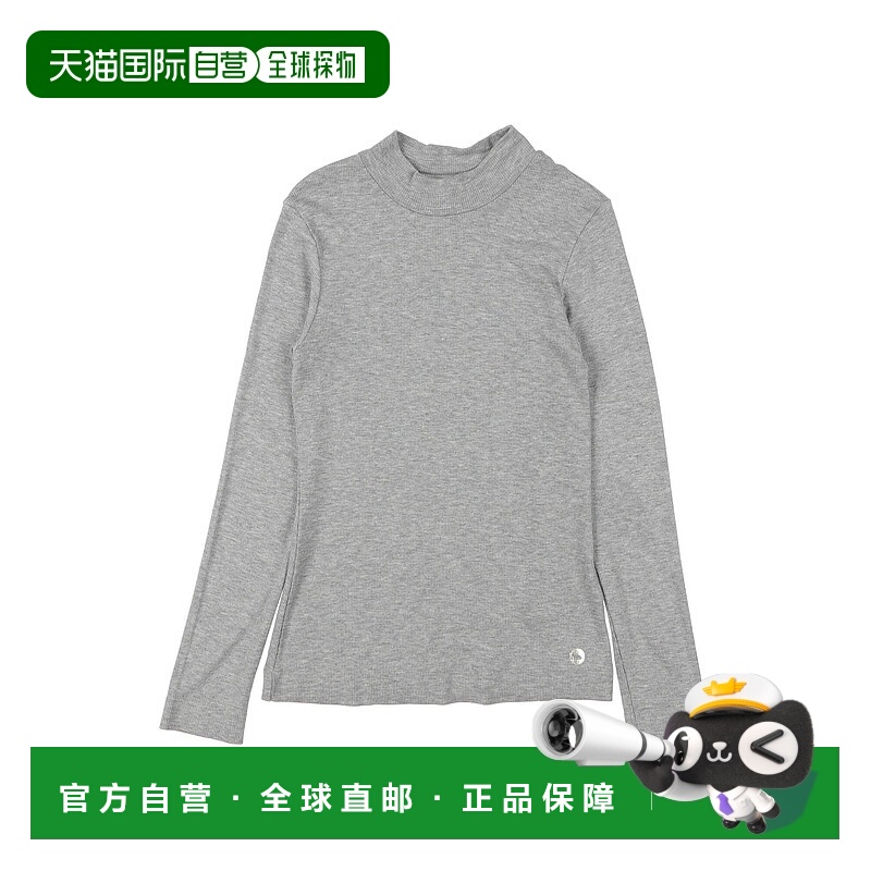 1h可退 潮奢 Mayoral 女童 T恤童装 grey灰色 舒适时尚