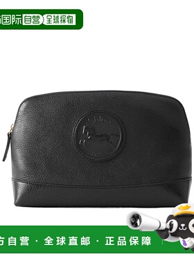 CHLOÉ 女士化妆包 CH25AP563P83001 AW2025 黑色 拉链手拿包