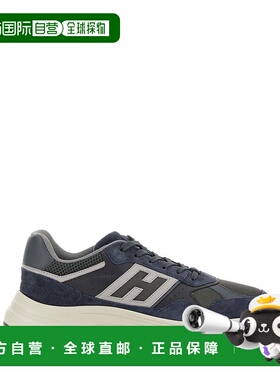 HOGAN 男士运动鞋 HXM5630FK70P5A589K-0 SS2025 蓝色男鞋休闲鞋