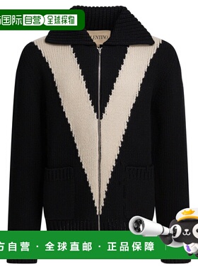 VALENTINO 男士针织衫 8V3KE03HBAJ9RA SS2026 黑色