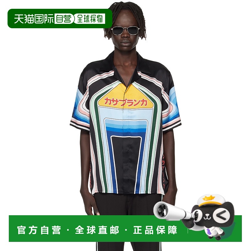 1h可退 潮奢 Casablanca 男士 多色 Graphic Mountain Short Slee