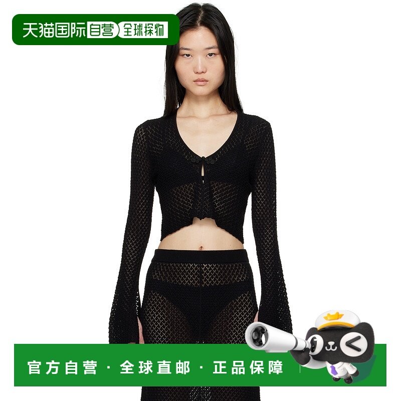 1h可退 潮奢 THE GARMENT 女士 黑色 Tanzania Short 上装 19167