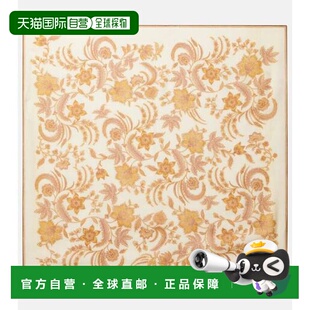 潮奢 Loro Piana 诺悠翩雅 女士 羊绒真丝围巾