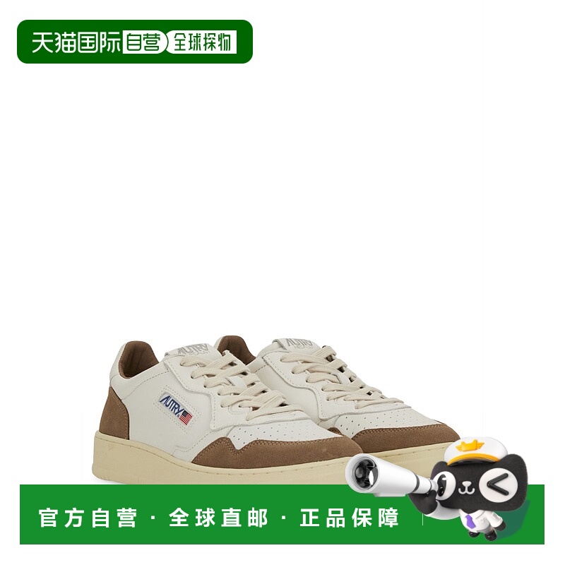 1h可退 AUTRY 男士休闲鞋 AULMGS43 AW2025 白色 Medalist运动鞋
