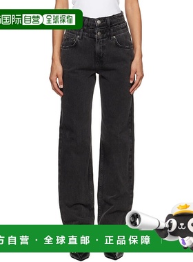 1h可退 潮奢 Ksubi 女士 黑色 Playback Rework Shadow 牛仔裤 WF