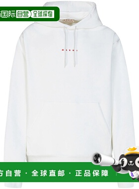 MARNI 男士卫衣 FUMU0073P8USCU87L1W02 CO 白色 Logo hoodie