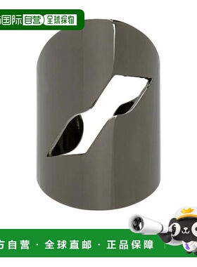 WE11DONE 女士戒指 WDAJ122706UDG SS2022 绿色 镂空雕刻开口戒指