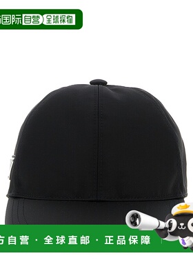 PRADA 女士帽子 1HC2742DMIF0002 CO 黑色 Black nylon baseball