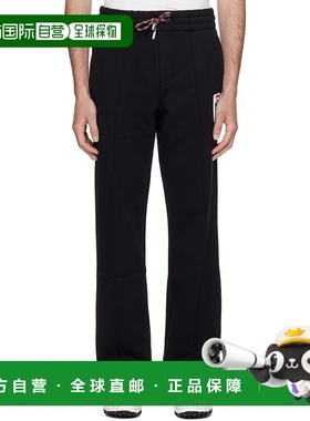 1h可退 潮奢 Casablanca 男士 黑色 Sunset Valley 运动裤 UMPF25