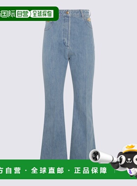 PATOU 女士牛仔裤 TR0300008630B AW2023 蓝色喇叭裤