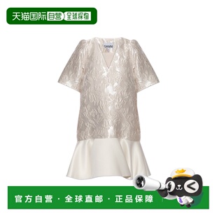 GANNI 女士连衣裙 A103010510724135 SS2026 乳白色 Floral print