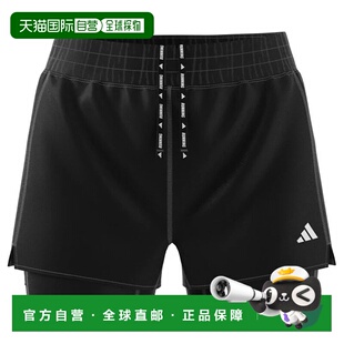 黑色 PANTALONCINO ADIDAS OTR JM7644NERO DONNA 女士短裤