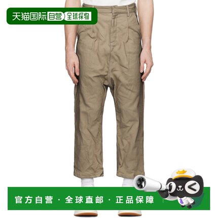 Ader Error 男士休闲裤 BN01FWBT0106BGBEIGE AW2024