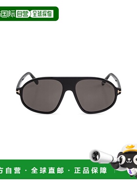 1h可退 TOM FORD 男士太阳镜 FT117805801A CO 黑色 Sunglasses E