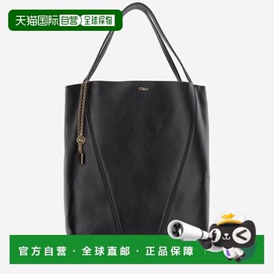 CHLOÉ 女士手提包 CHC25SS810N84001 CO 黑色 Spin Leather Shoul