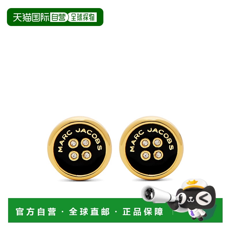 1h可退 MARC JACOBS 女士耳饰 2R4JER001J35972 SS2025 黑色