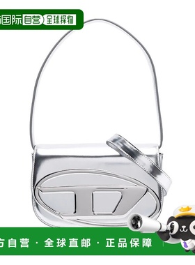 DIESEL 女士斜挎包 X08396PS202H0535-1 SS2025白色单肩包小方包