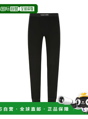 1h可退 TOM FORD 男士短裤 T4LM11040002 SS2025 黑色 Black stre