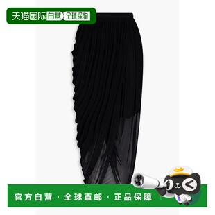 1h可退 潮奢 ZIMMERMANN 女士 垂褶针织长款半身裙 1218SS241B