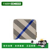 女士 1h可退 burberry 钱包拉链博柏利羊皮