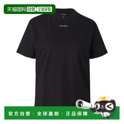 CALVIN KLEIN 女士T恤 LV147C857GUB1 SS2026 黑色