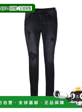 Purple Brand 男士牛仔裤 P002BLRBLACK CO 黑色 JEANS