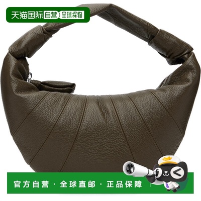 1h可退 潮奢 Lemaire 女士 卡其色迷你 Fortune Croissant 单肩包