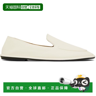 1h可退 潮奢 The Row 女士 灰白色 Canal 乐福鞋 F1258L74M