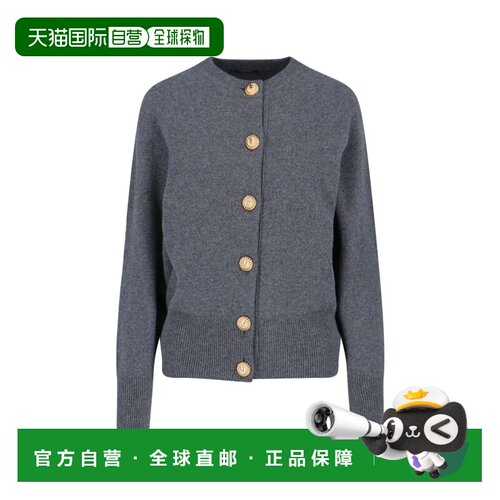 BALMAIN 女士外套 GF1KL270KI879AY CO 灰色