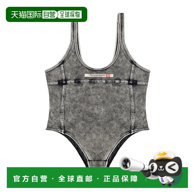 DIESEL 女士连体裤 A191920SHAN900A CO 灰色 PHOEBE-DNM UW BODY