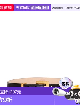 BALMAIN 女士腰带 GN1WJ191LSLX0PA SS2026 黑色 