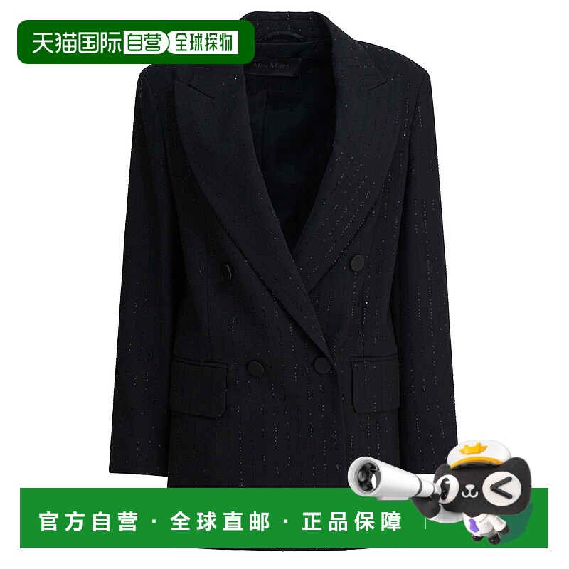 MAX MARA 女士西服 2521046044APPIA001 AW2025 黑色