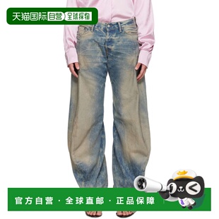 蓝色 牛 Acne 2006F Fit Loose 女士 艾克妮 Studios 潮奢 1h可退